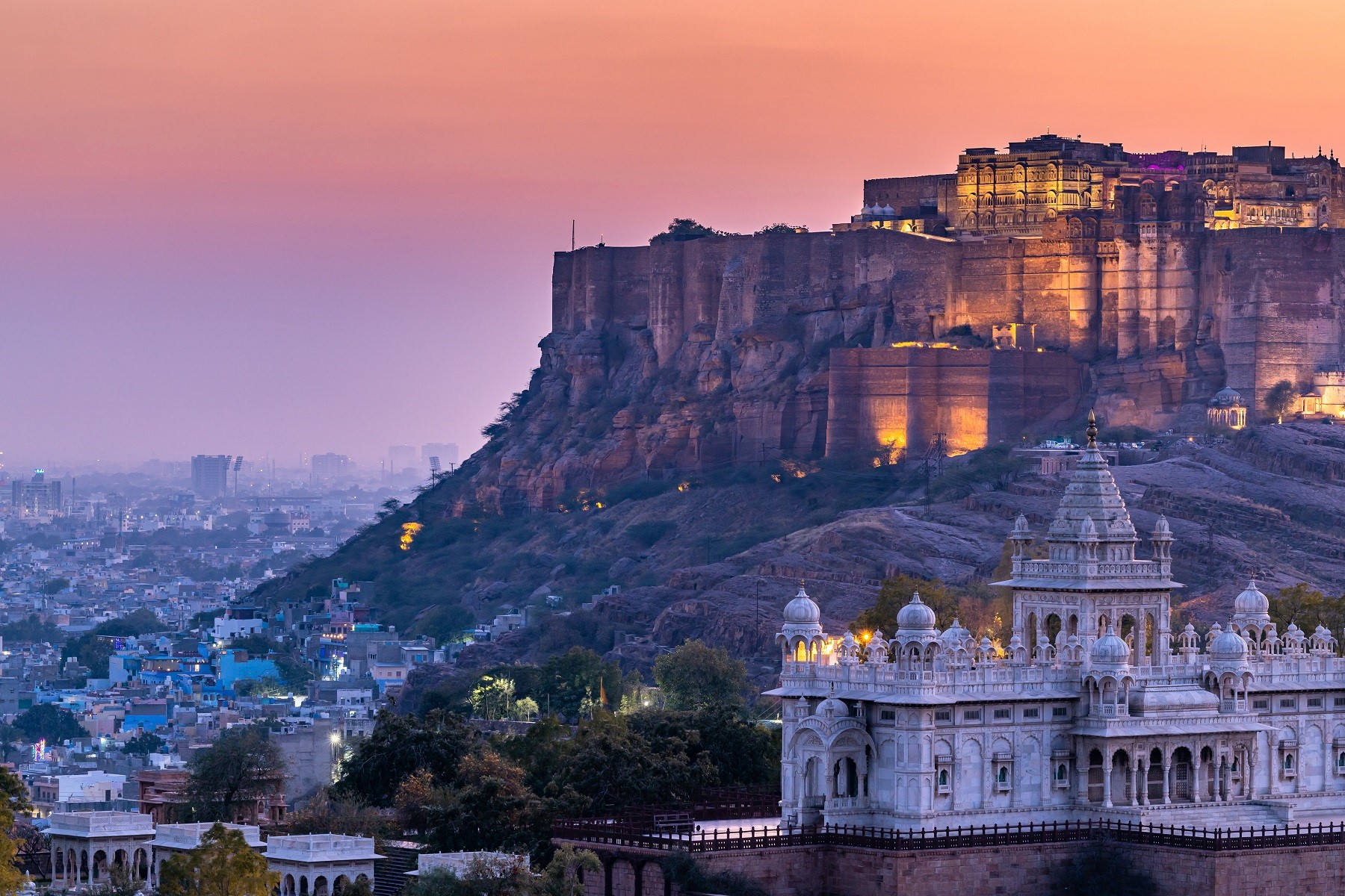 Aerial view of Jodhpur