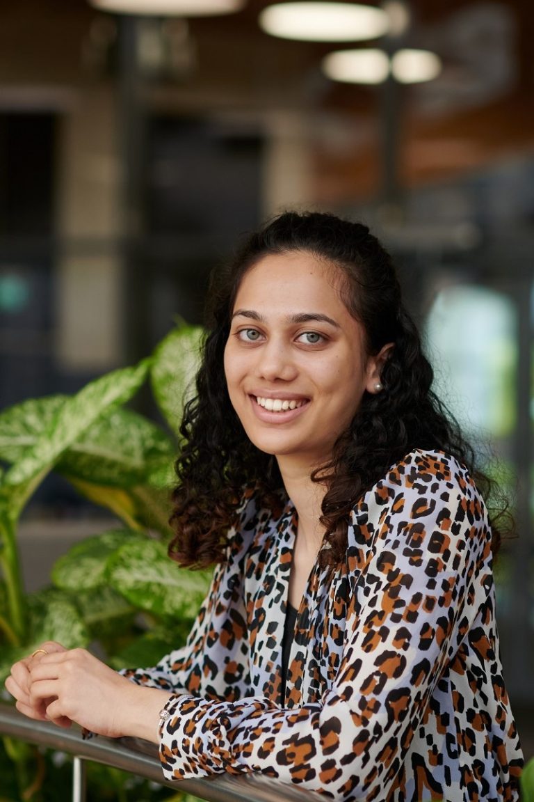 Profile shot of Avani Desai