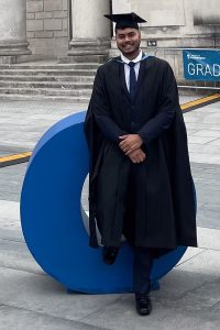 Profile shot of Nikhil Sonkamble