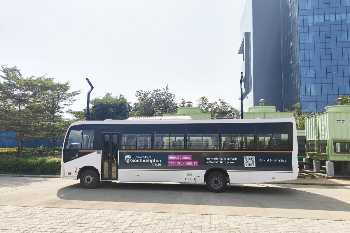 The University of Southampton Delhi shutlebus
