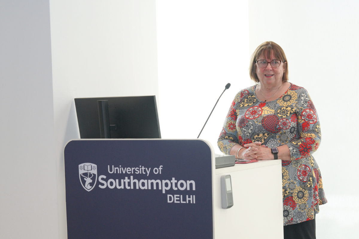 The University Leadership team walk towards camera
